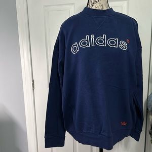 Adidas Navy Blue Sweatshirt in size Medium